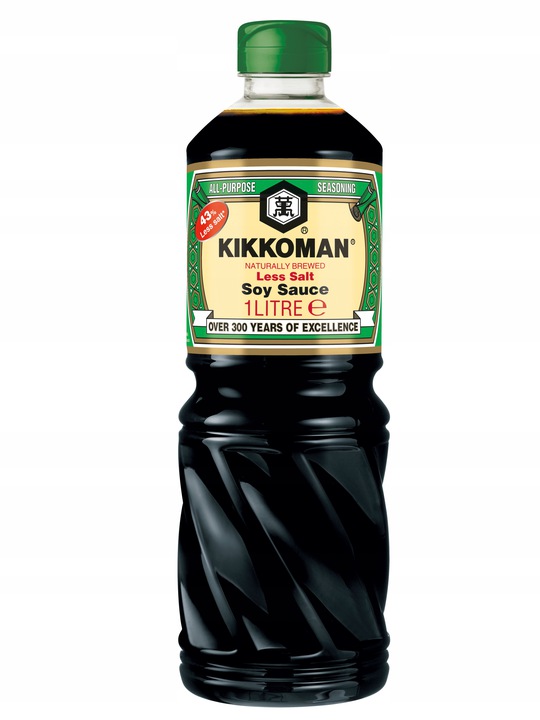 Sos sojowy Kikkoman Less Salt - mniej soli 1L