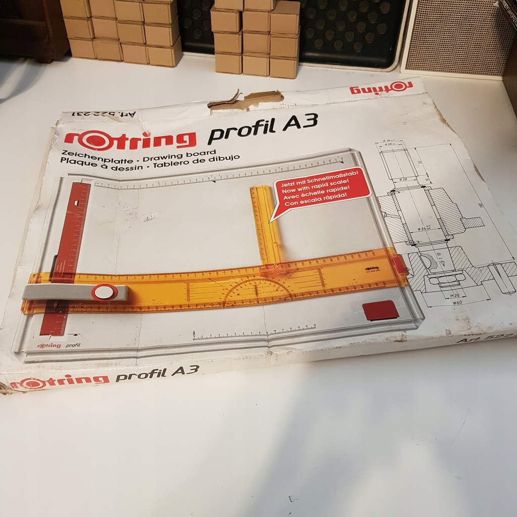 DESKA KREŚLARSKA ROTRING PROFIL A3 - 14907809733 - oficjalne archiwum ...