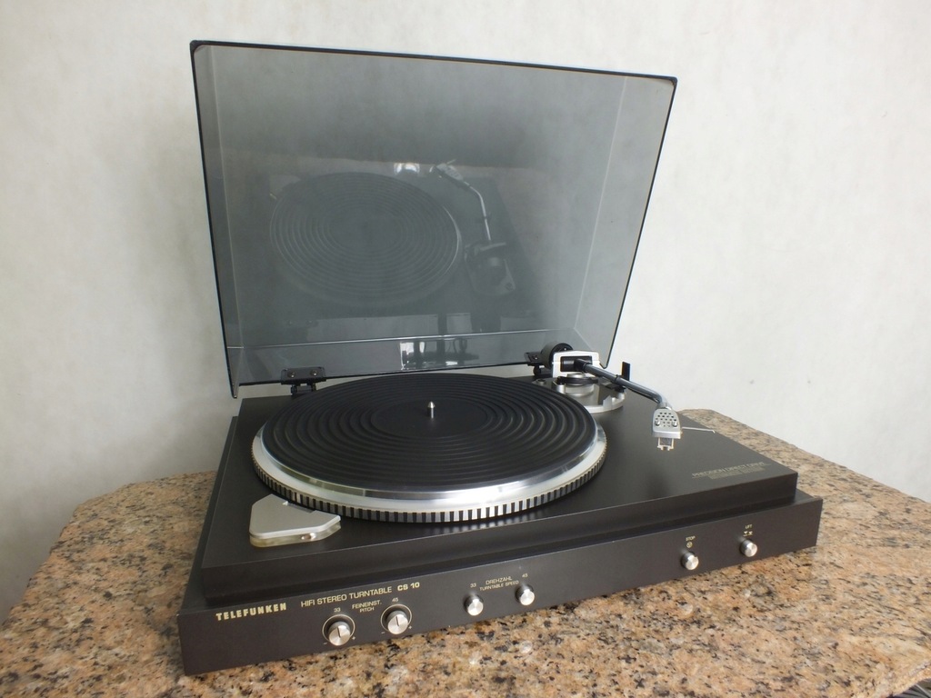 Telefunken CS 10 __ Solidny Gramofon 7827399483 oficjalne archiwum
