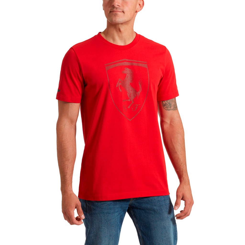 KOSZULKA T-SHIRT PUMA FERRARI BIG 573467 02 L