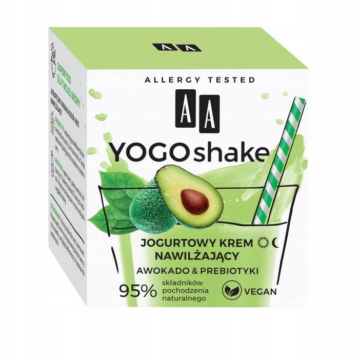 AA Yogo Shake jogurtowy krem nawilżający 50ml