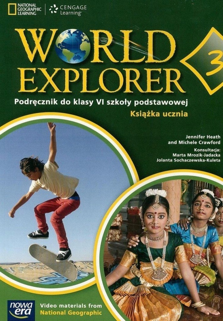 World Explorer kl.6 SP Podręcznik + CD NOWA ERA