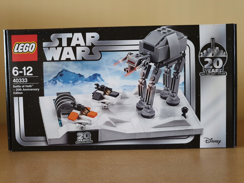 LEGO 40333 STAR WARS BITWA O HOTH EDYCJA ROCZNICOW - 8943826629 ...