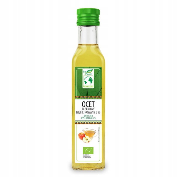 Ocet jabłkowy niefiltrowany BIO 5% 250ml