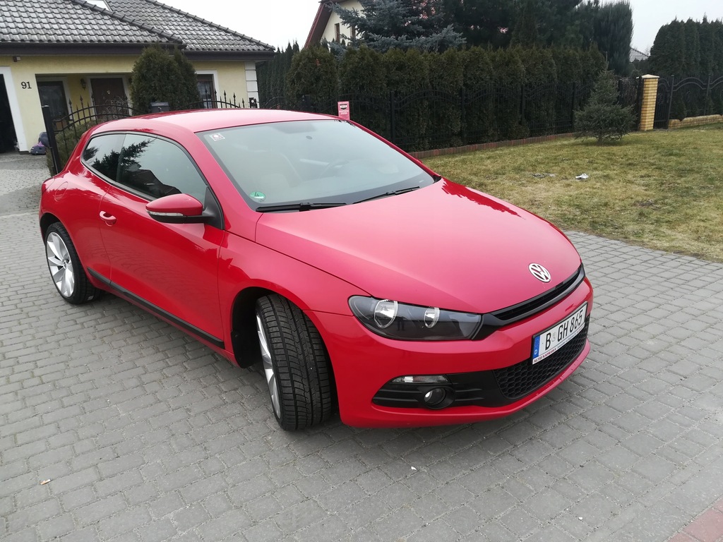 VW SCIROCCO 2009R.1.4/122KM! SERWIS! BEZ WYPADEK