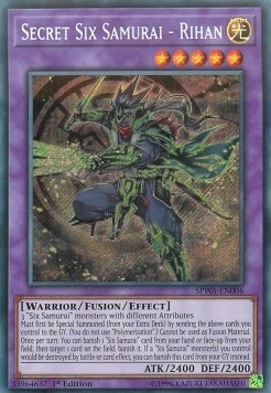 YUGIOH - Secret Six Samurai - Rihan (SPWA)