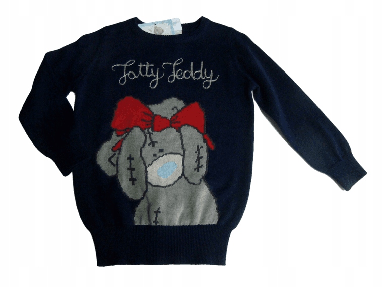 Sweter sweterek TATTY TEDDY 98 cm 2-3 lata