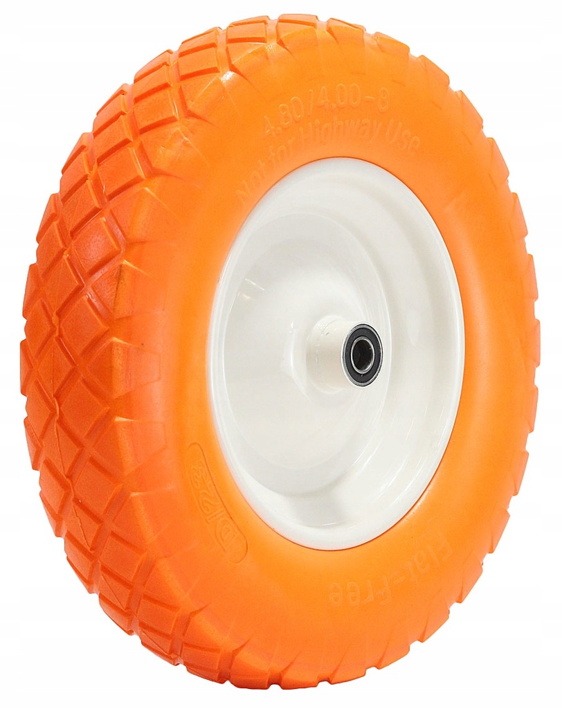 Koło 400x8 PU fi 16 Kostka
