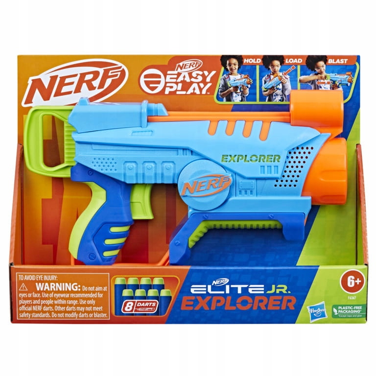 Pistolet Nerf Elite Pistolet Wyrzutnia Junior Explorer strzałki Blaster