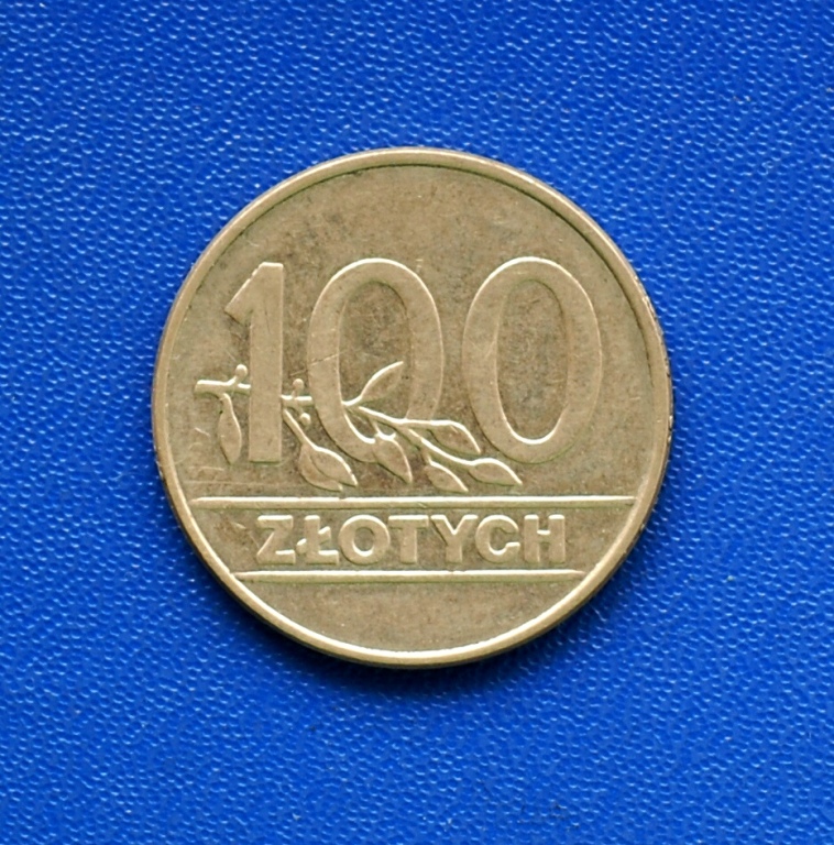 Moneta 100 zł 1990 r.
