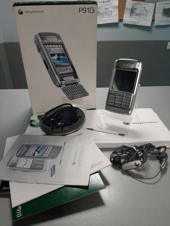 SONY ERICSSON P910I KOMPLET WSZYSTKO ORGINALNE!