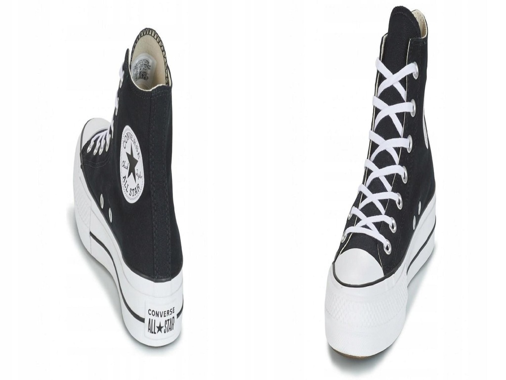 B013H27 Converse CZARNE WYSOKIE TRAMPKI 36