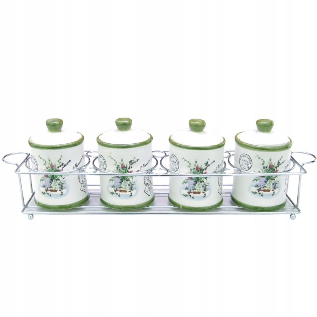 ZESTAW 4 POJEMNIKÓW NA PRZYPRAWY MAESTRO MR-20065-