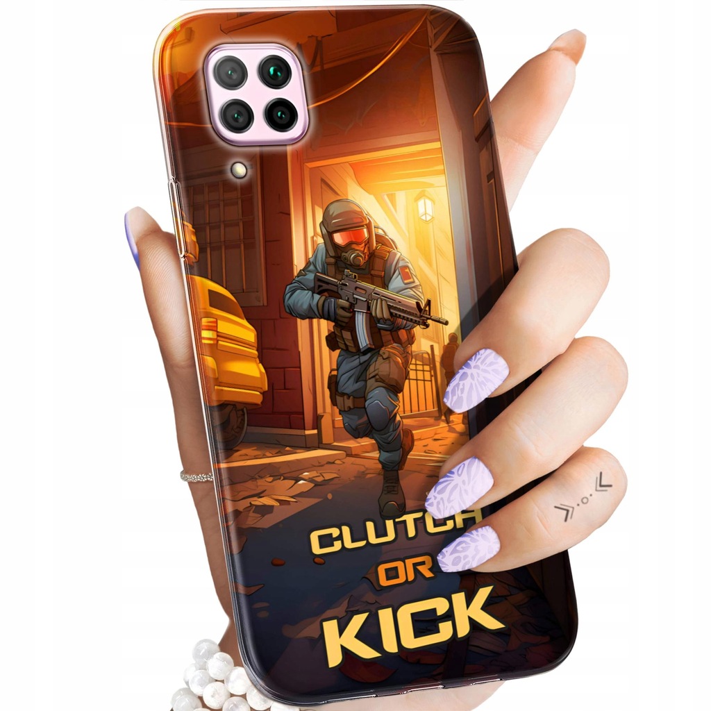 ETUI DO HUAWEI P40 LITE WZORY CS GO COUNTER-STRIKE OBUDOWA POKROWIEC CASE