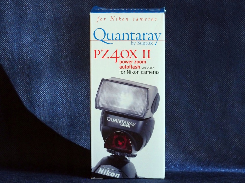 Lampa błyskowa Quantaray(Sunpak) PZ40X II.