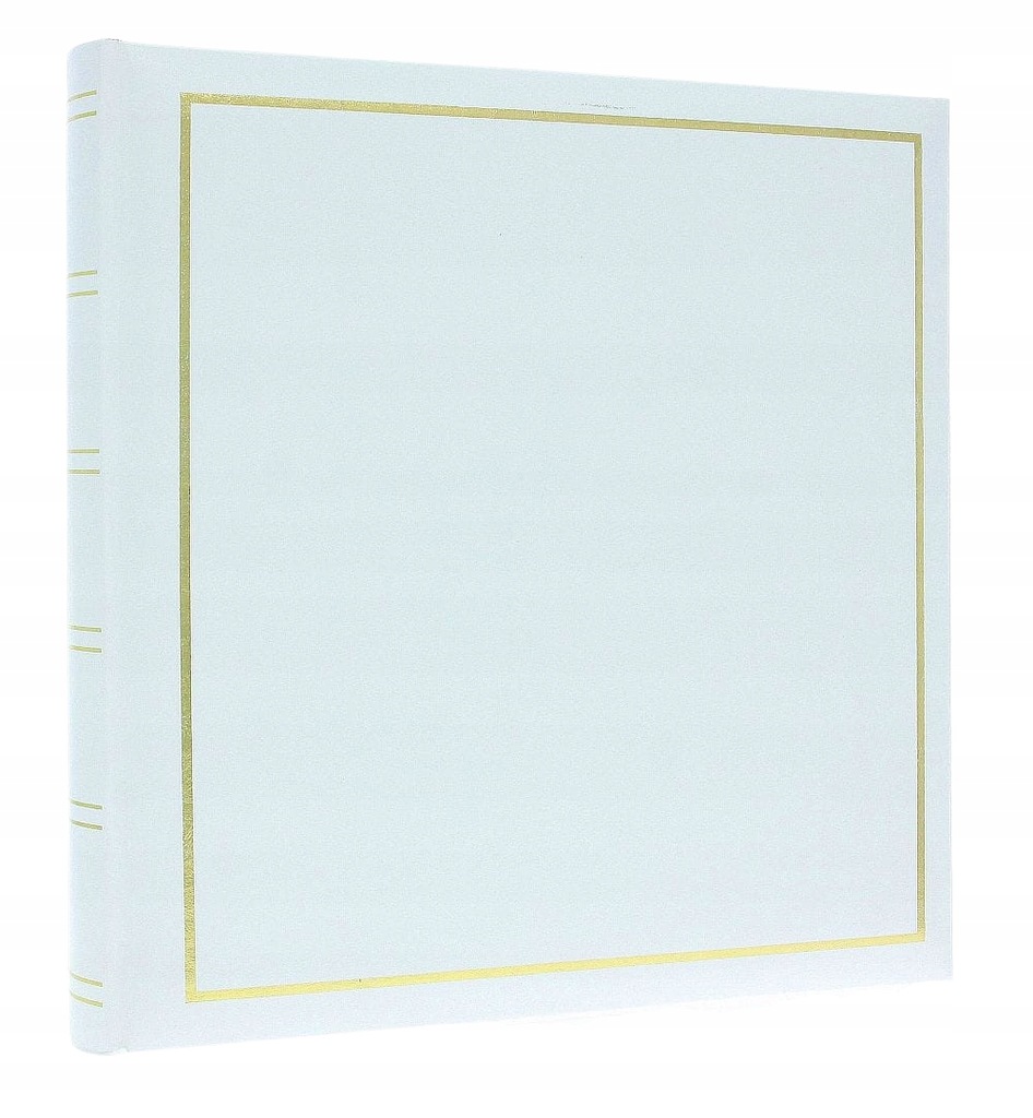 Album zdjęcia wklejane Vinyl White-Gold 100 stron