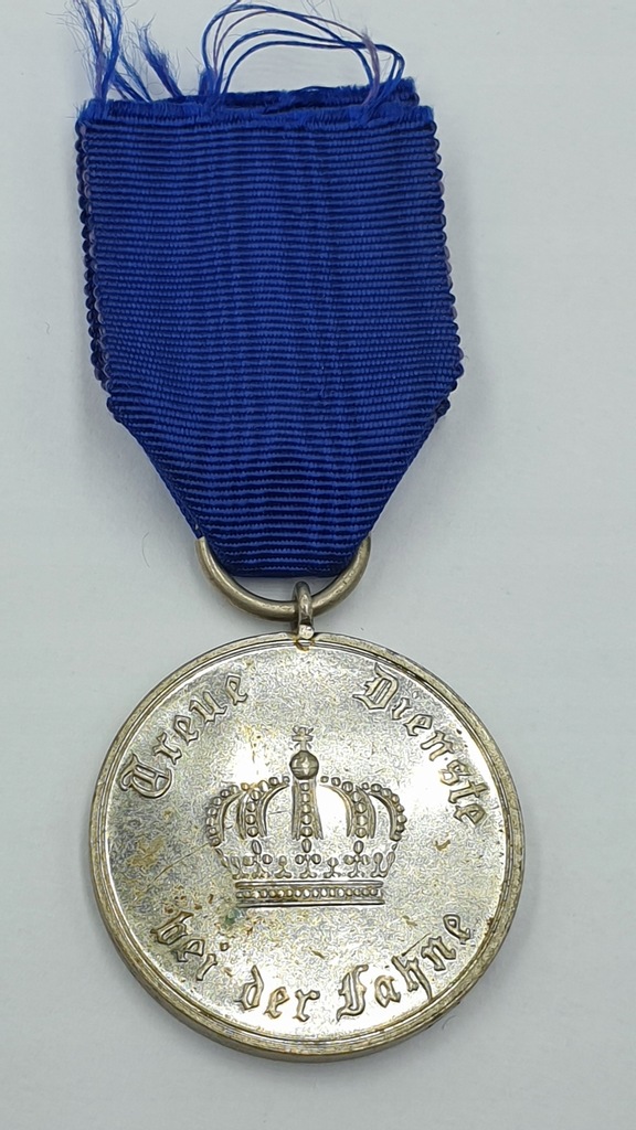 Prusy Medal Zasługi 3 kl za 9 lat służby 1913-1920