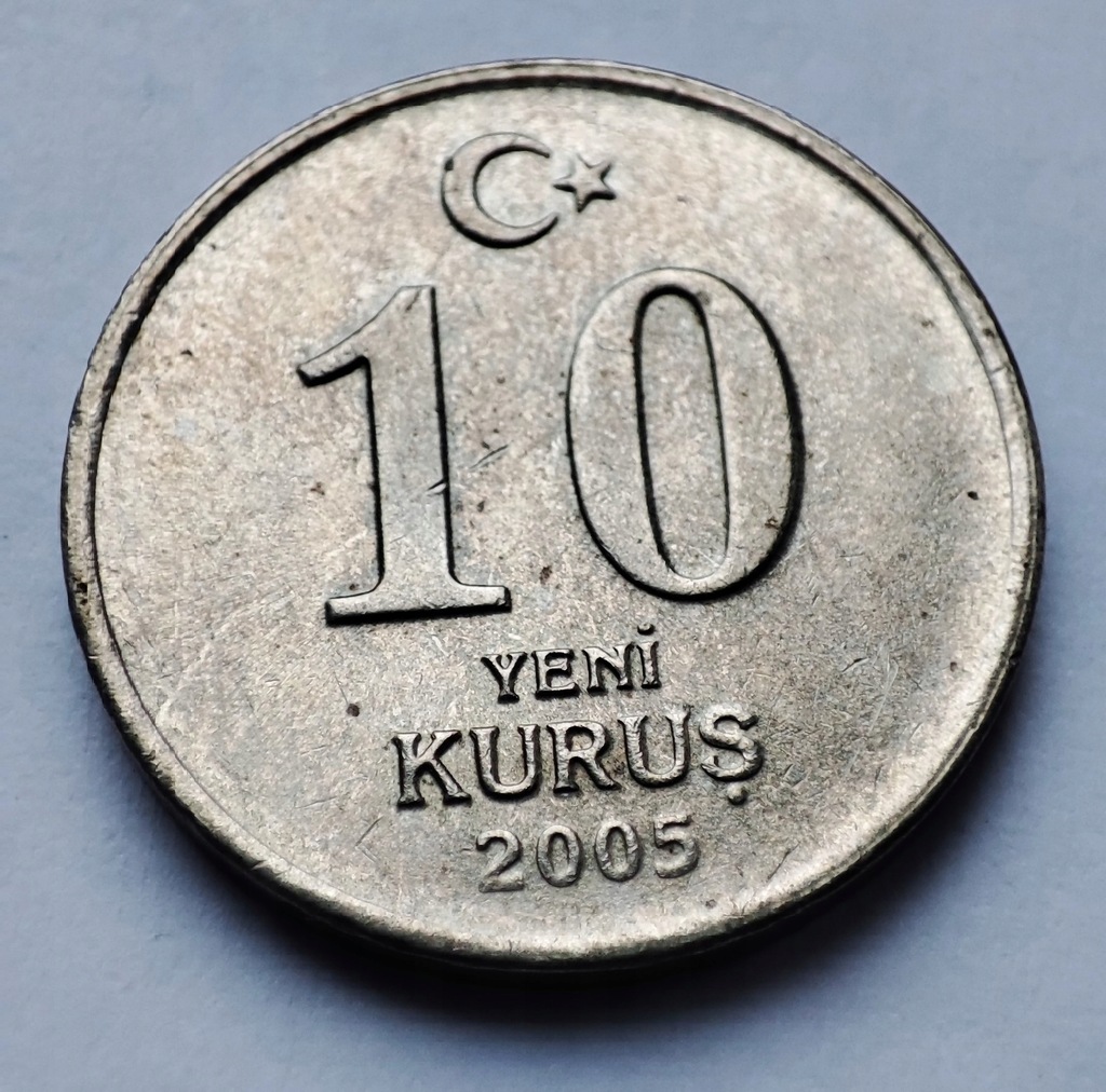 Turcja 10 nowych kuruszy 2005 FINAŁ