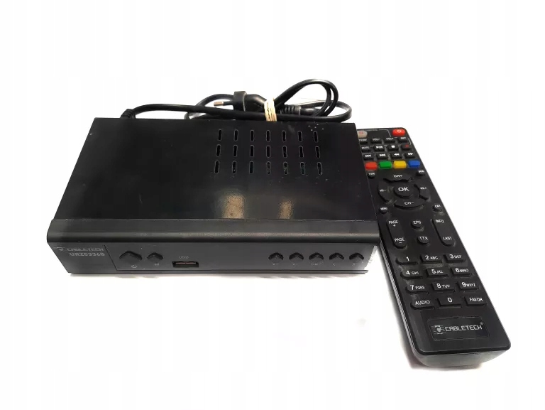 DEKODER DVBT2 CABLETECH DVB-T2 H.265 HEVC