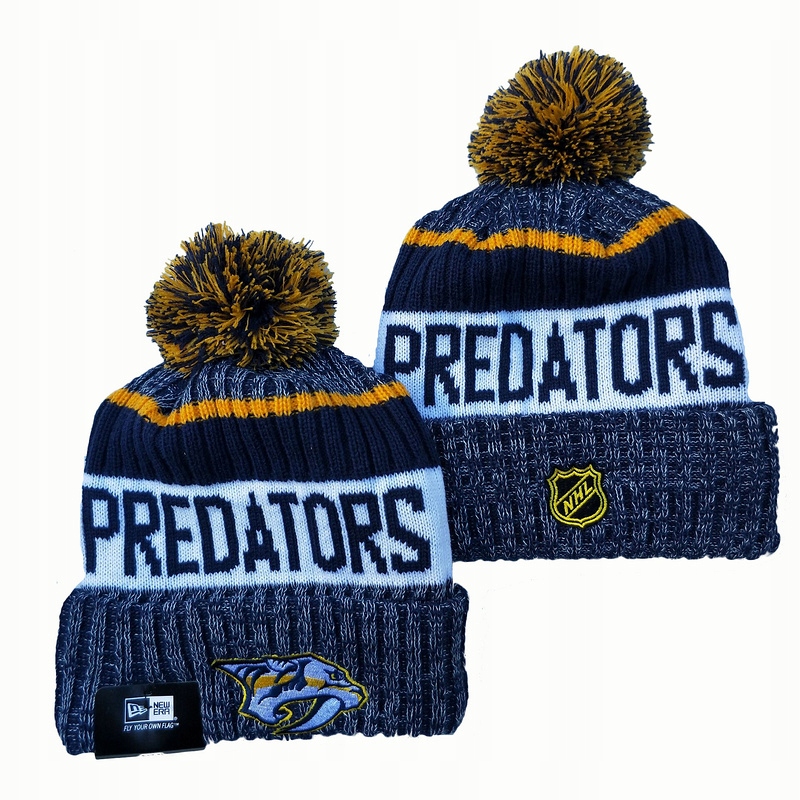 NHL Nashville Predators Wełniana Czapka Beanie