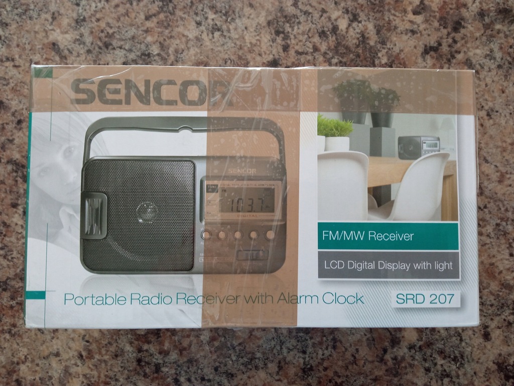 Radio Sencor SRD 207 szare