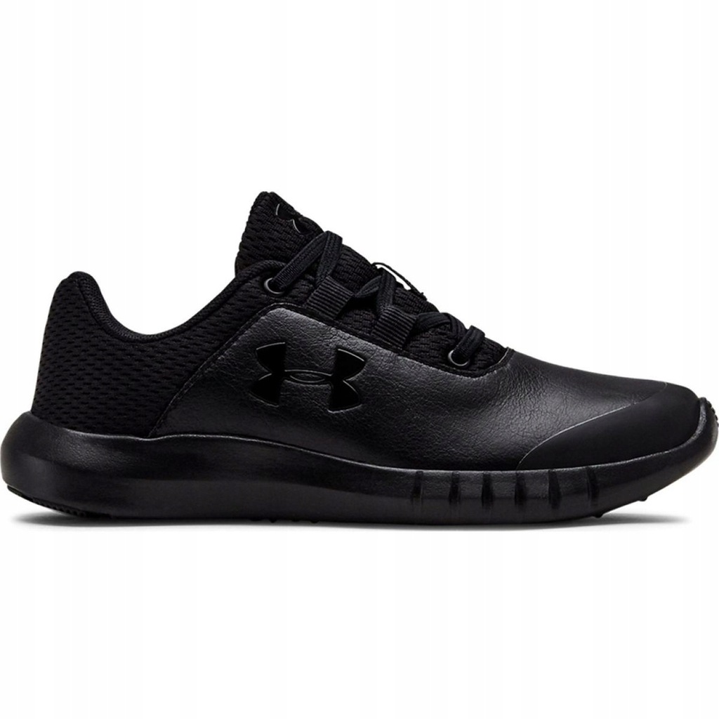 Czarne Syntetyk Buty Sport Under Armour r.31,5