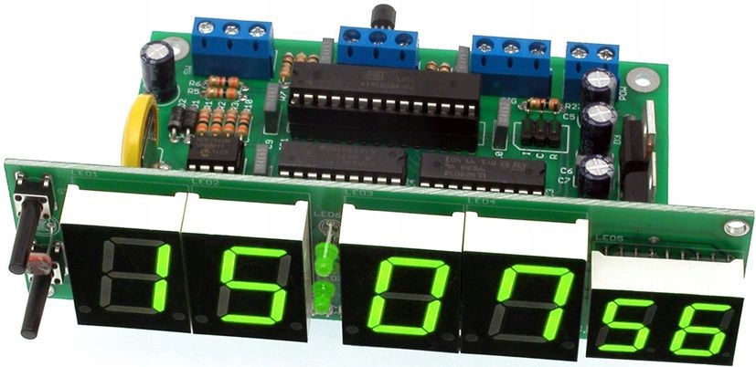 Zegar LED 20 mm przystosowany do GPS, AVT5522/1/G