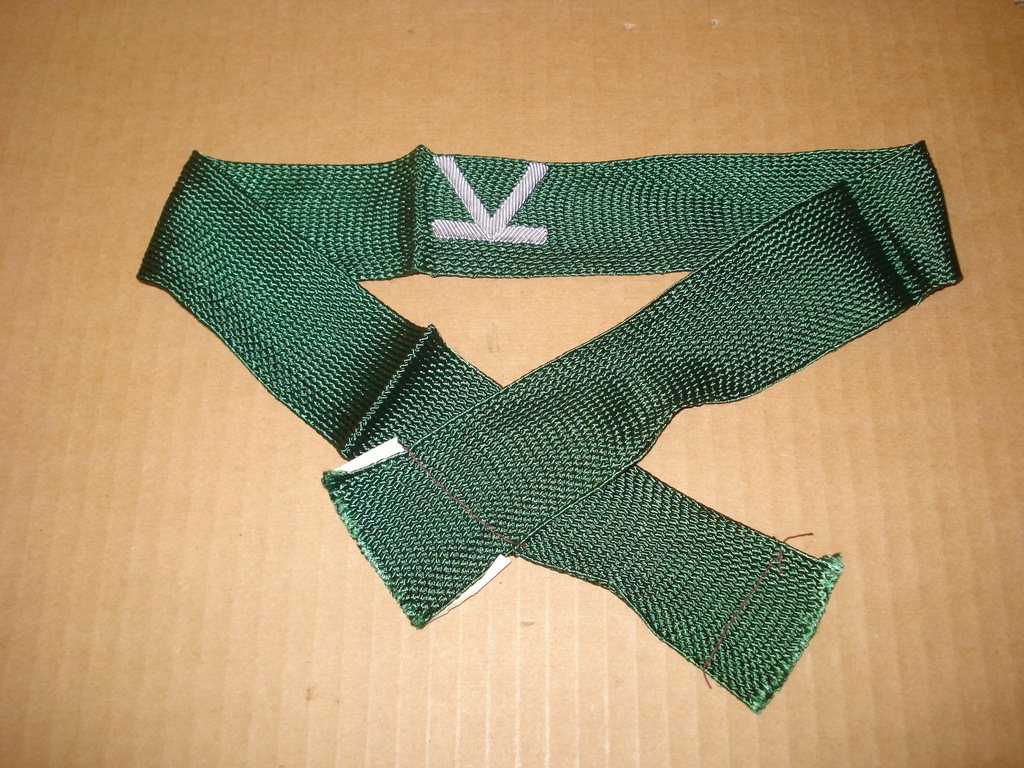 Zielony otok sierżanta sztabowego WOP-u.