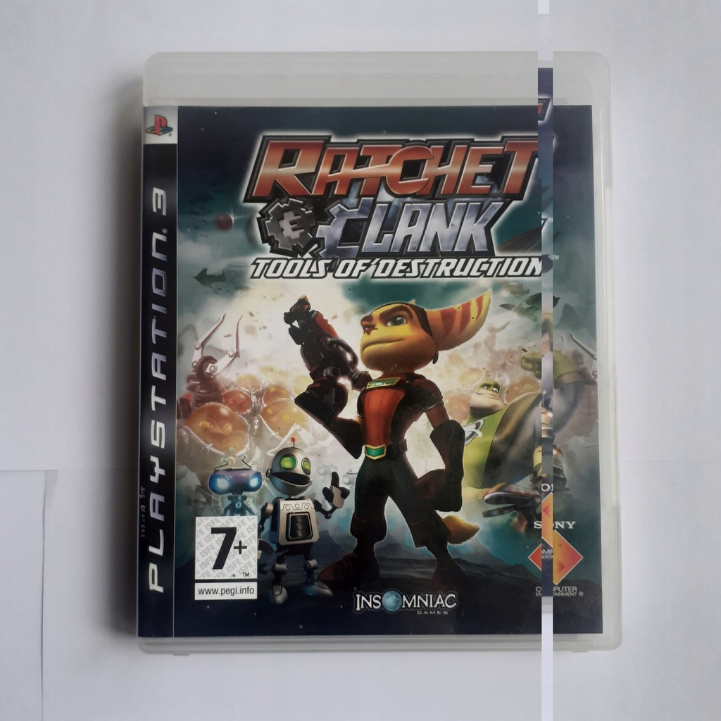 RATCHET AND CLANK TOOLS OF DESTRUCTION PS3 13402156415 oficjalne