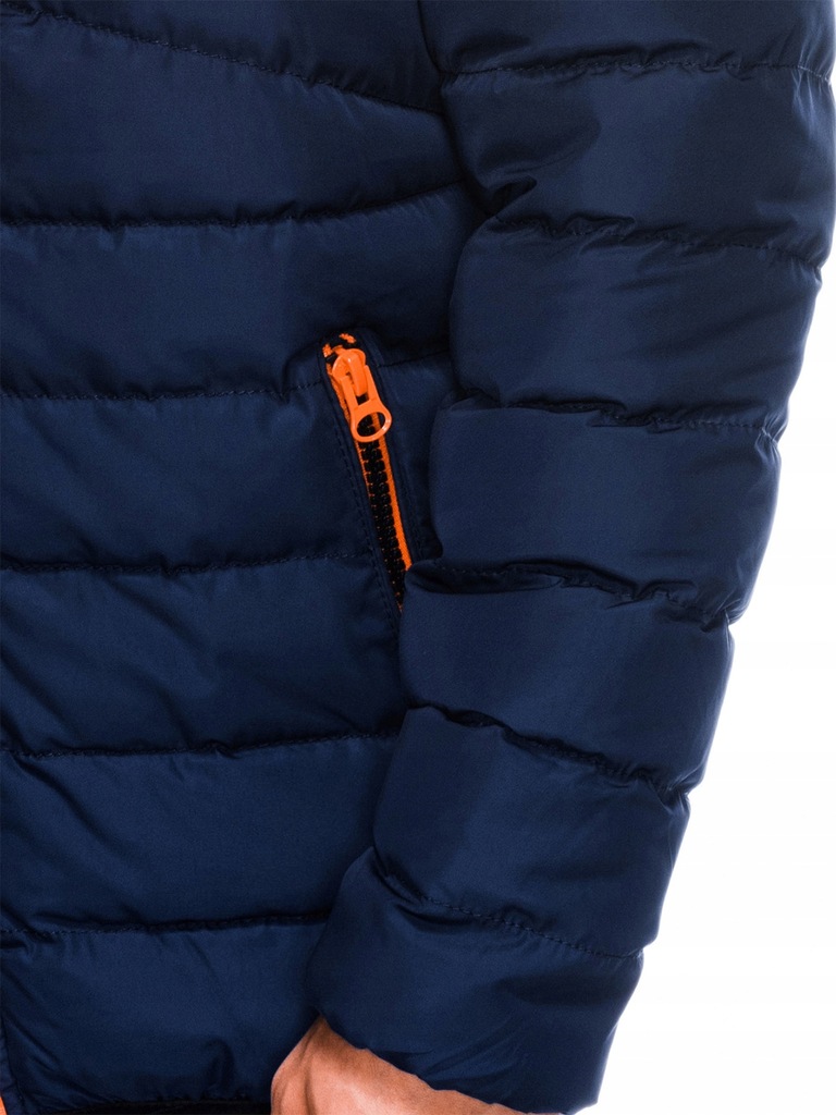 Купить Куртка зимняя стеганая мужская C363 - темно-синий М: отзывы, фото, характеристики в интерне-магазине Aredi.ru