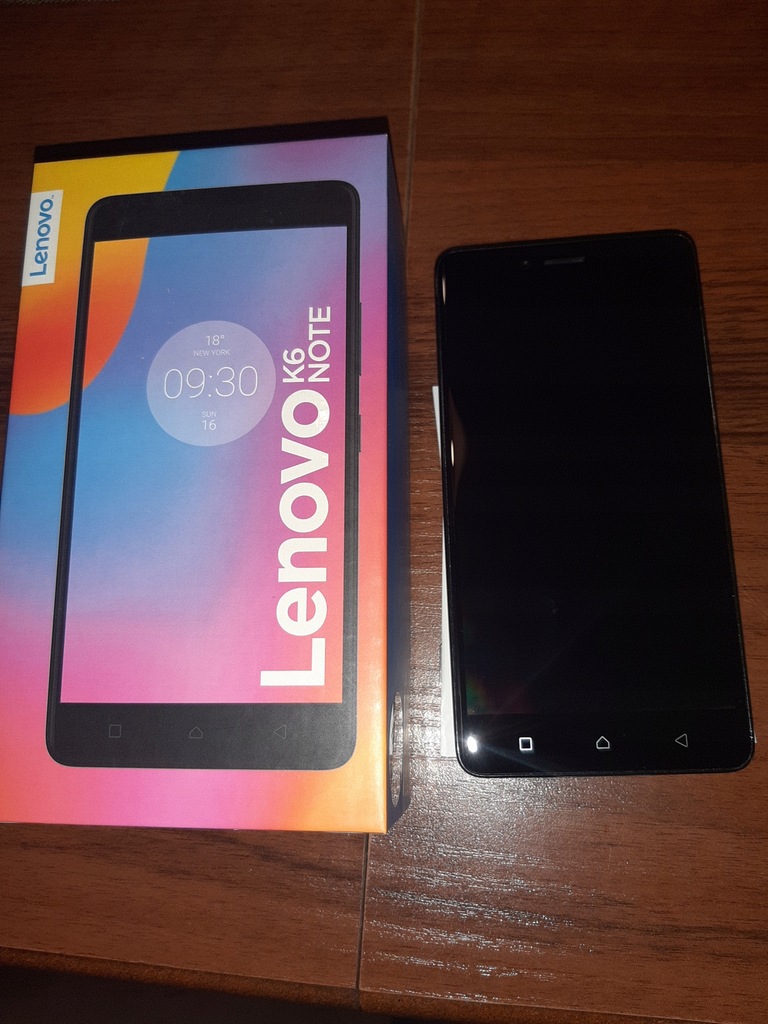 Smartfon Lenovo K6 Note srebrny 32 GB