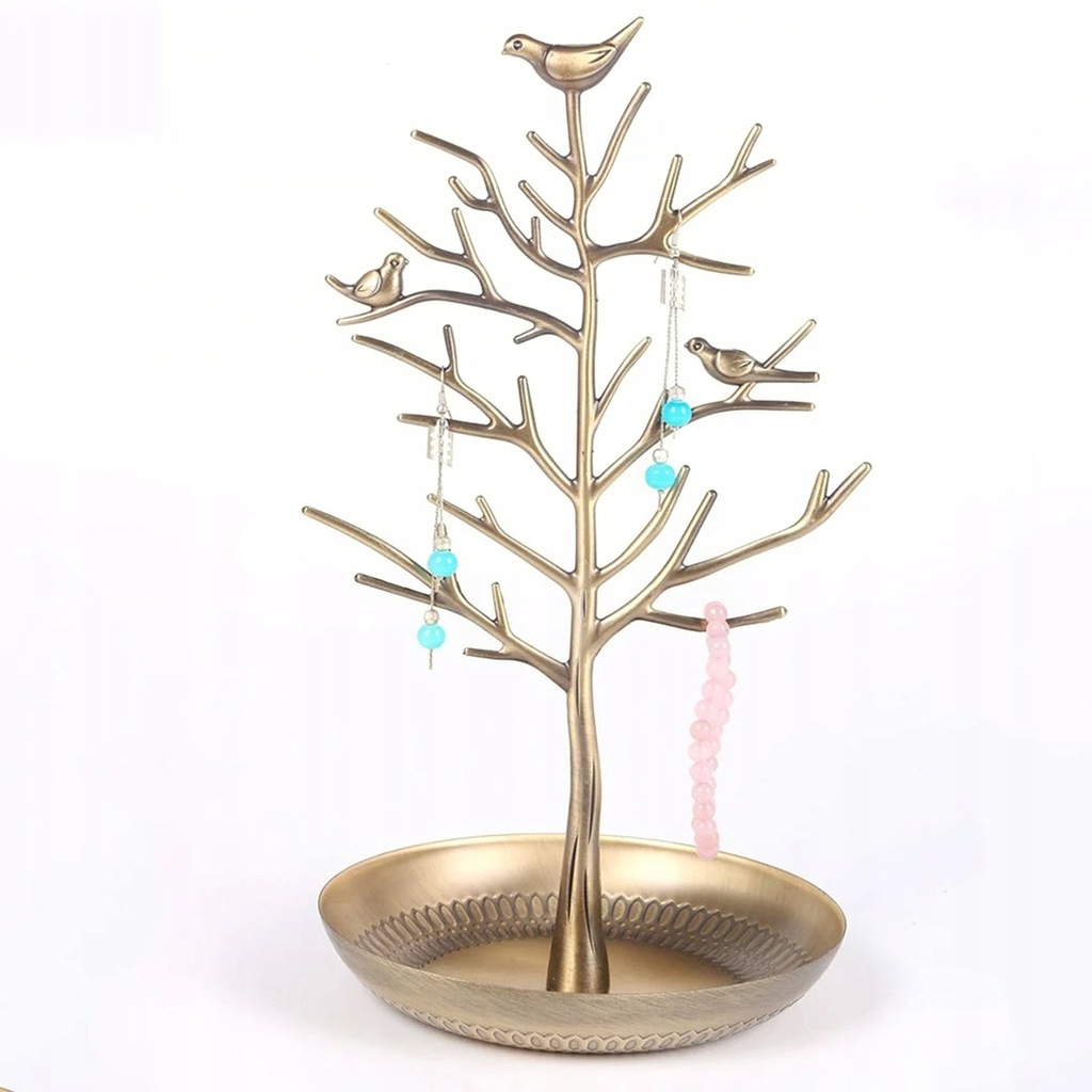 Birds Tree Jewelry Stand Display Earring Necklace 13813287697