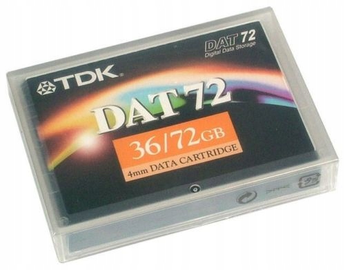 TAŚMA TDK DAT72 36/72GB DATA TAPE DC4-170S Stremer