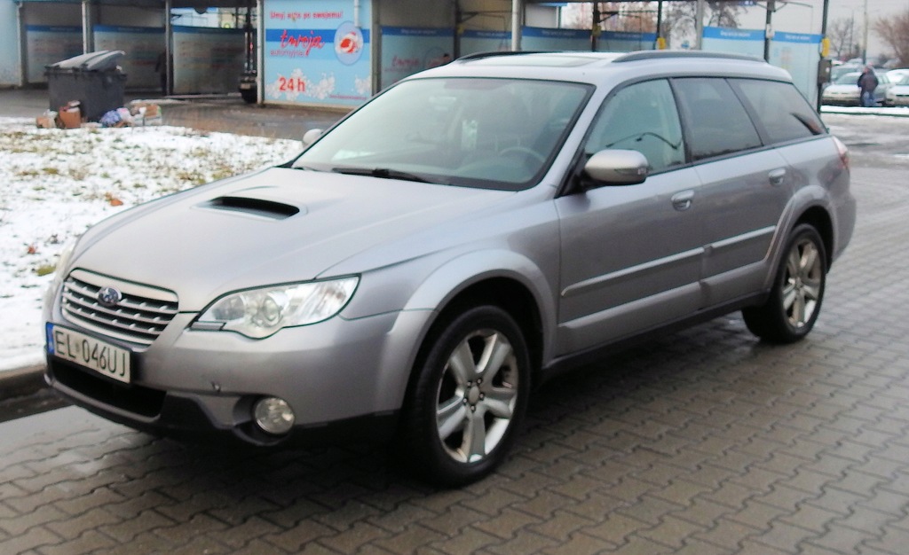 Subaru Outback 2008 salon PL 150 KM D USZKODZONY