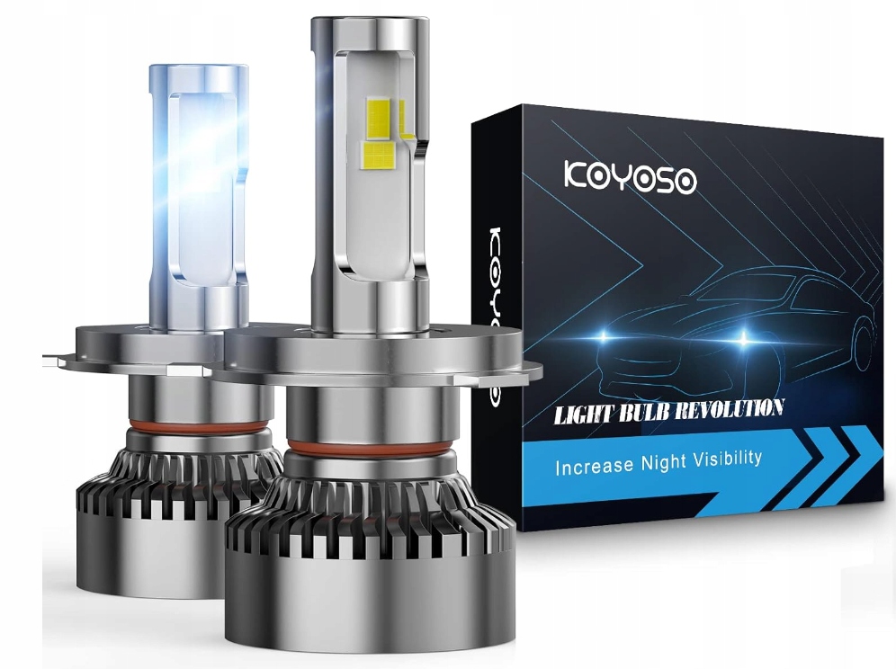 Żarówki led H4 KOYOSO 2szt X6A147