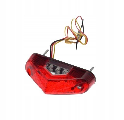 Lampa tył led czerwony klosz cn