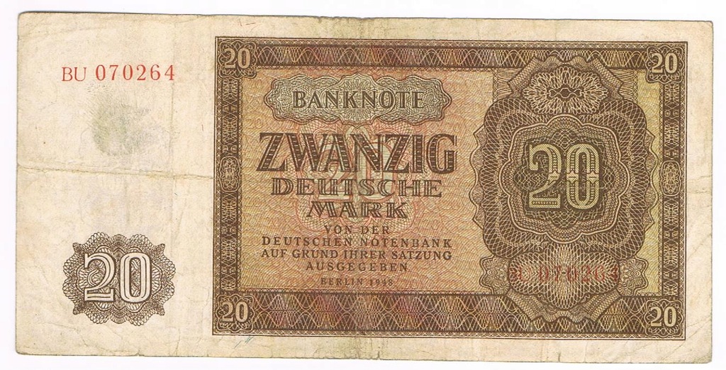 20 mk DDR 1948r