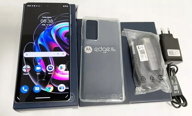 TELEFON MOTOROLA EDGE 20 PRO KOMPLET!