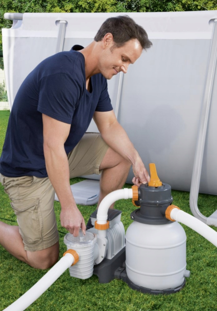 Купить Фильтр для бассейна с песочным насосом Bestway 5678л/ч 58497 ...