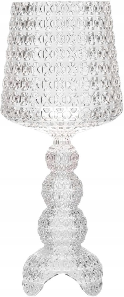 Kartell Mini Kabuki Lampa na Biurko, Przezroczysty, 70 x 30 x 30 cm