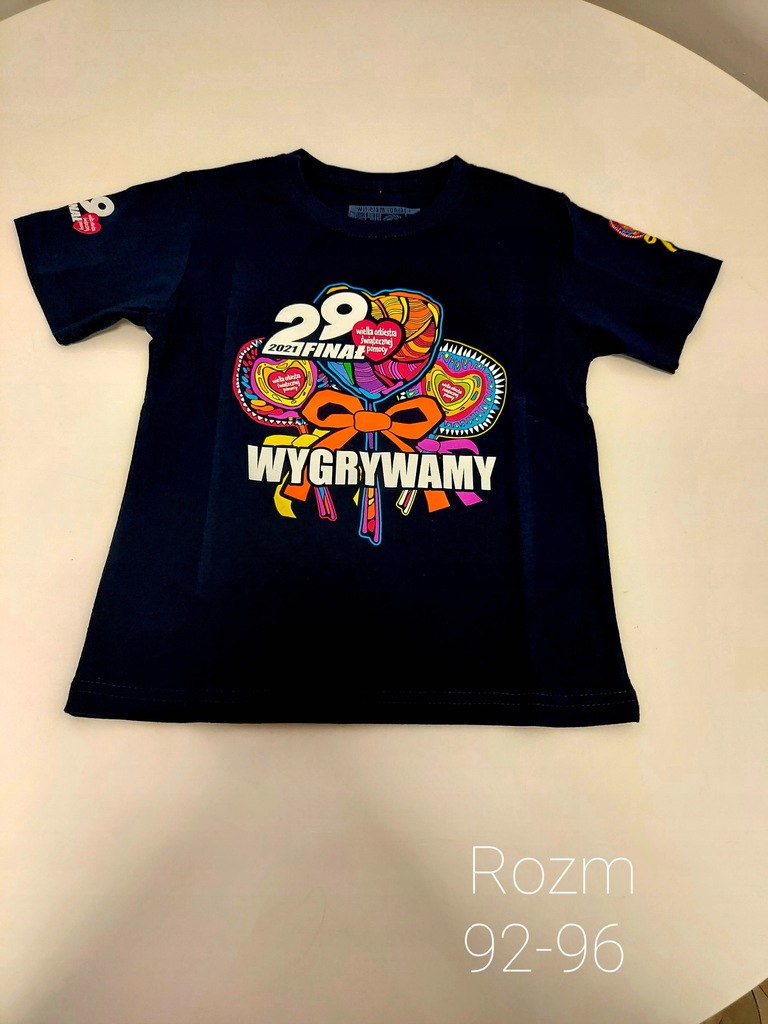 T-shirt WOŚP dziecięcy roz. 92/96