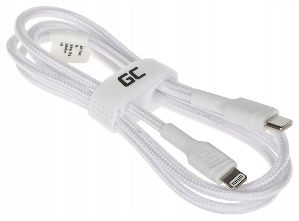 PRZEWÓD USB-C/LIGHTNING/1M-GC 1 m Green Cell