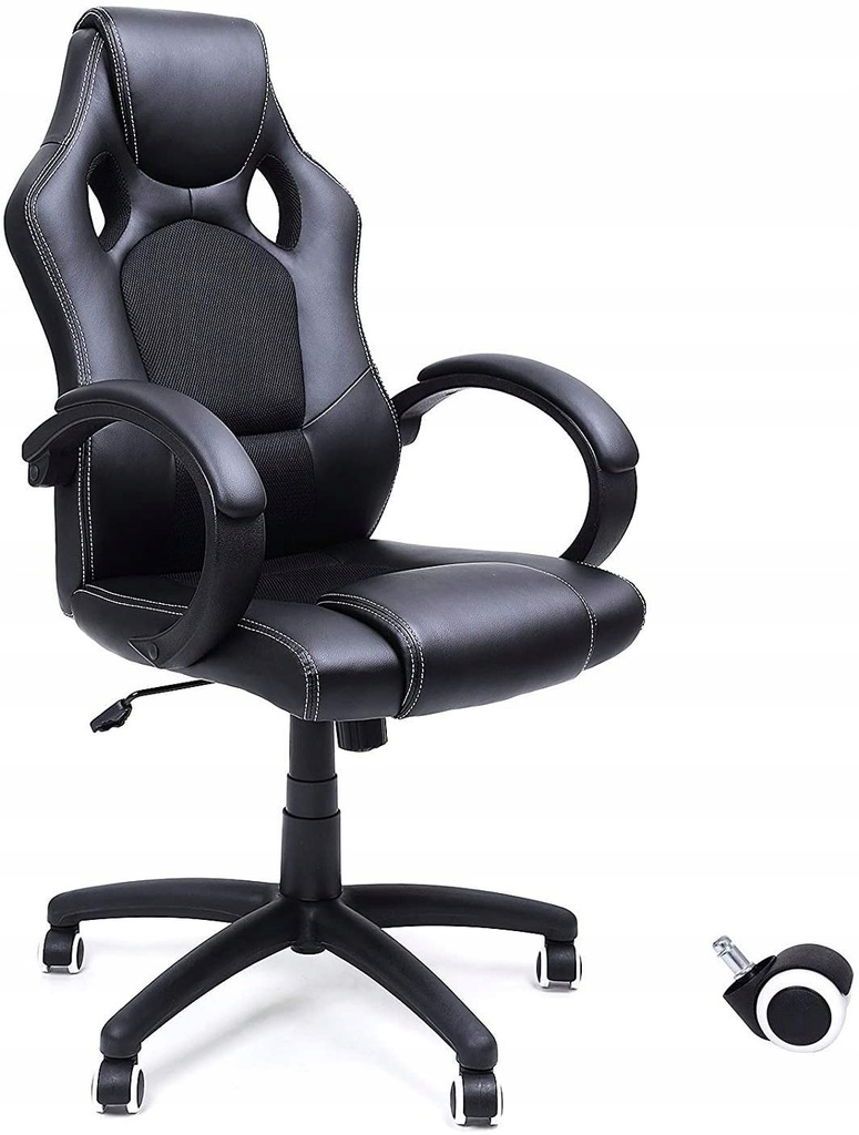 Songmics Racing Office Chair fotel gamingowy black