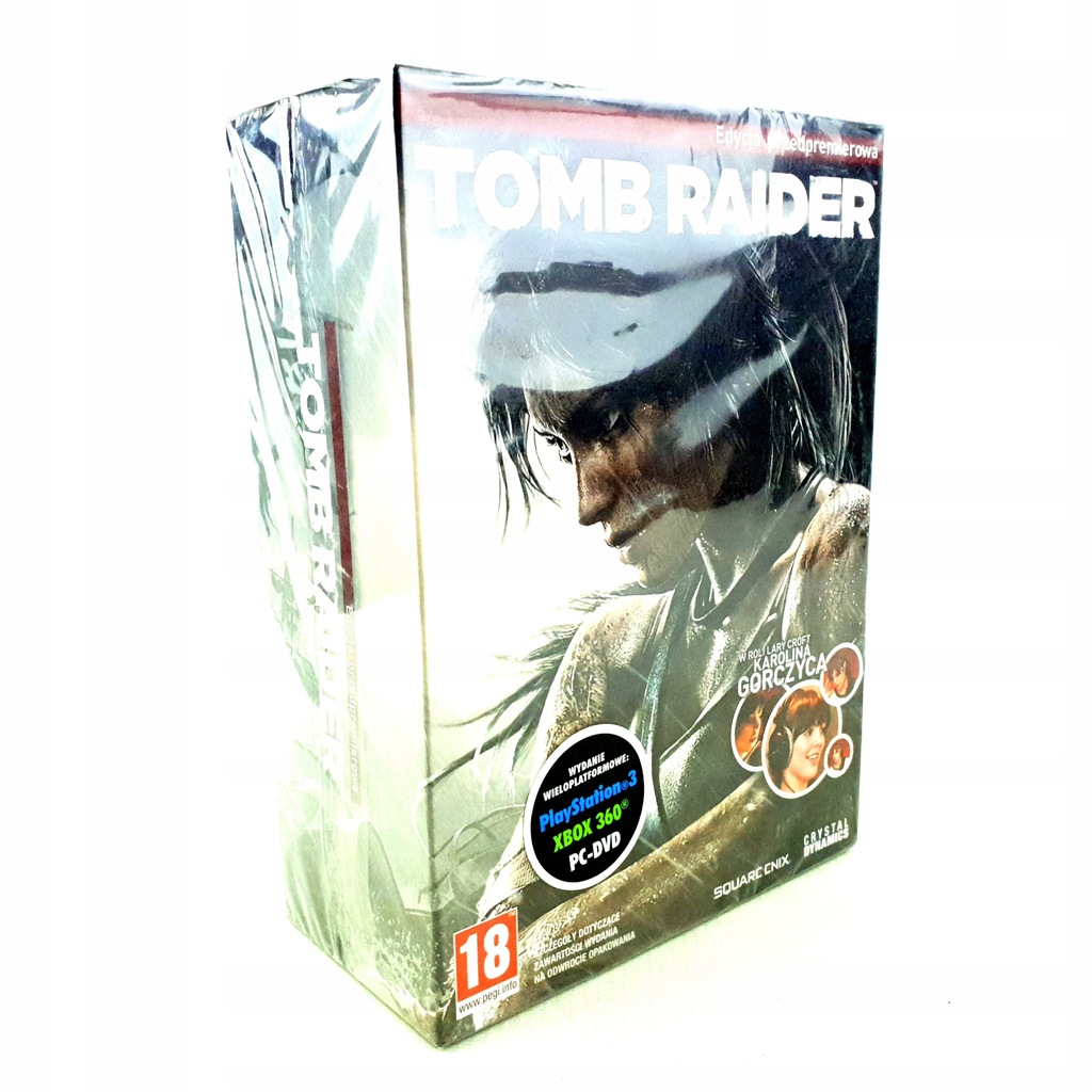 TOMB RAIDER 2013 ZESTAW PRZEDSPRZEDAŻOWY STEELBOOK