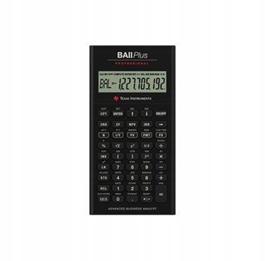Z5463 Texas Instruments BAII PLUS KALKULATOR