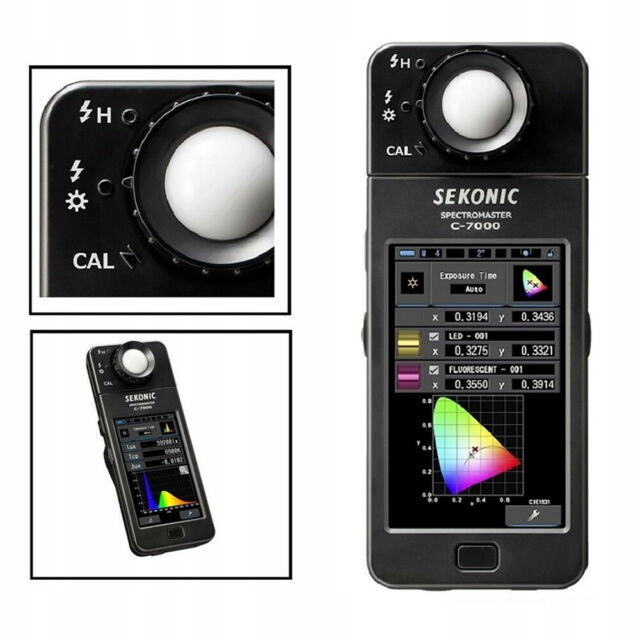 SEKONIC C-7000 Światłomierz Spektrometr StudioFoto