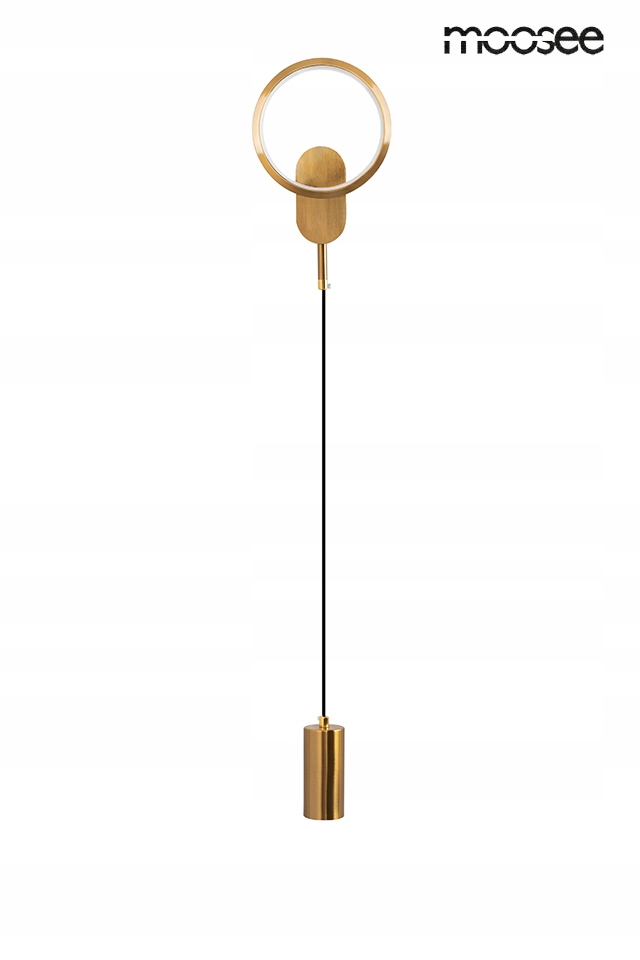 MOOSEE lampa ścienna COMO złota