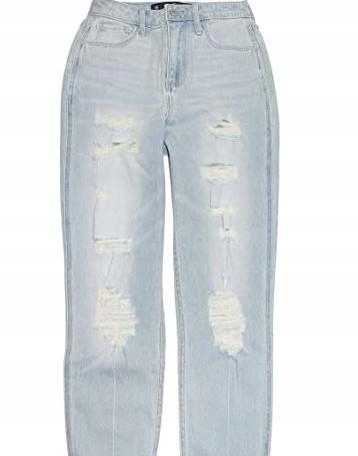 D1E215*HOLLISTER MOM JEANS 26/25 Z01