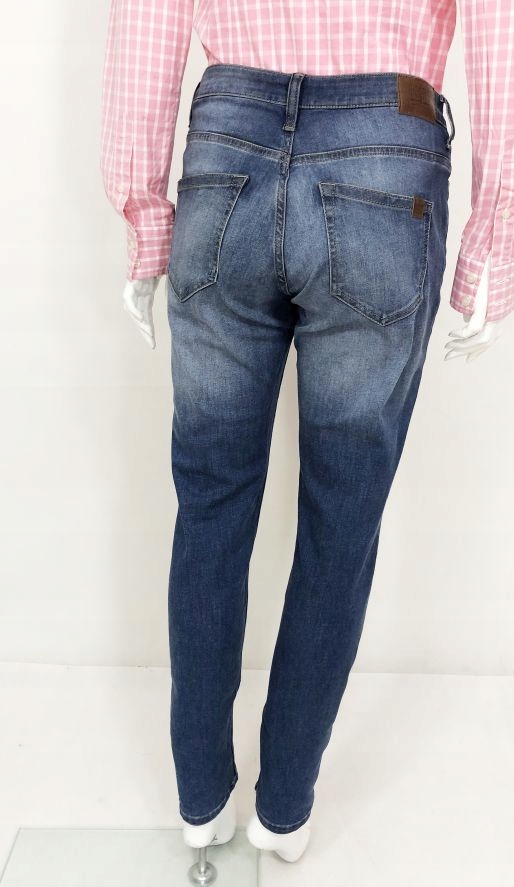 Big Star dżinsowe spodnie przetarcia jeansy