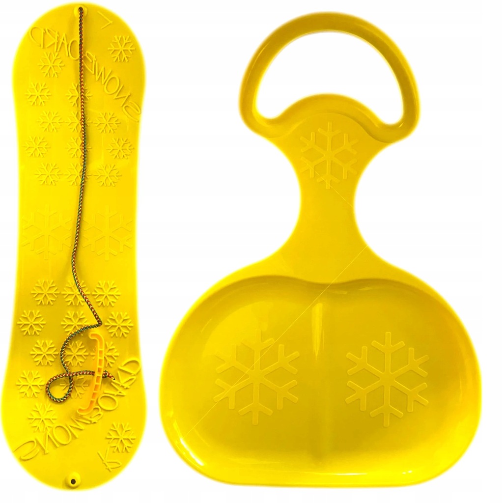 ZESTAW DLA DZIECI NA ŚNIEG JABŁUSZKO + SNOWBOARD DESKA DO ZJEŻDŻANIA JABŁKO